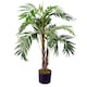 image 1 of 120cm Leaf Large Artificial Palm Tree - Natural | Green | 4ft
