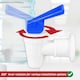 image 3 of SPARES2GO Universal Water Dispenser Tap Spigot Cooler Bottle Lever Faucet Spout (Blue / Cold, 15mm Internal Thread) Blue