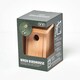 image 6 of Homescapes Real Wood Winter Wren Bird Box House Multi