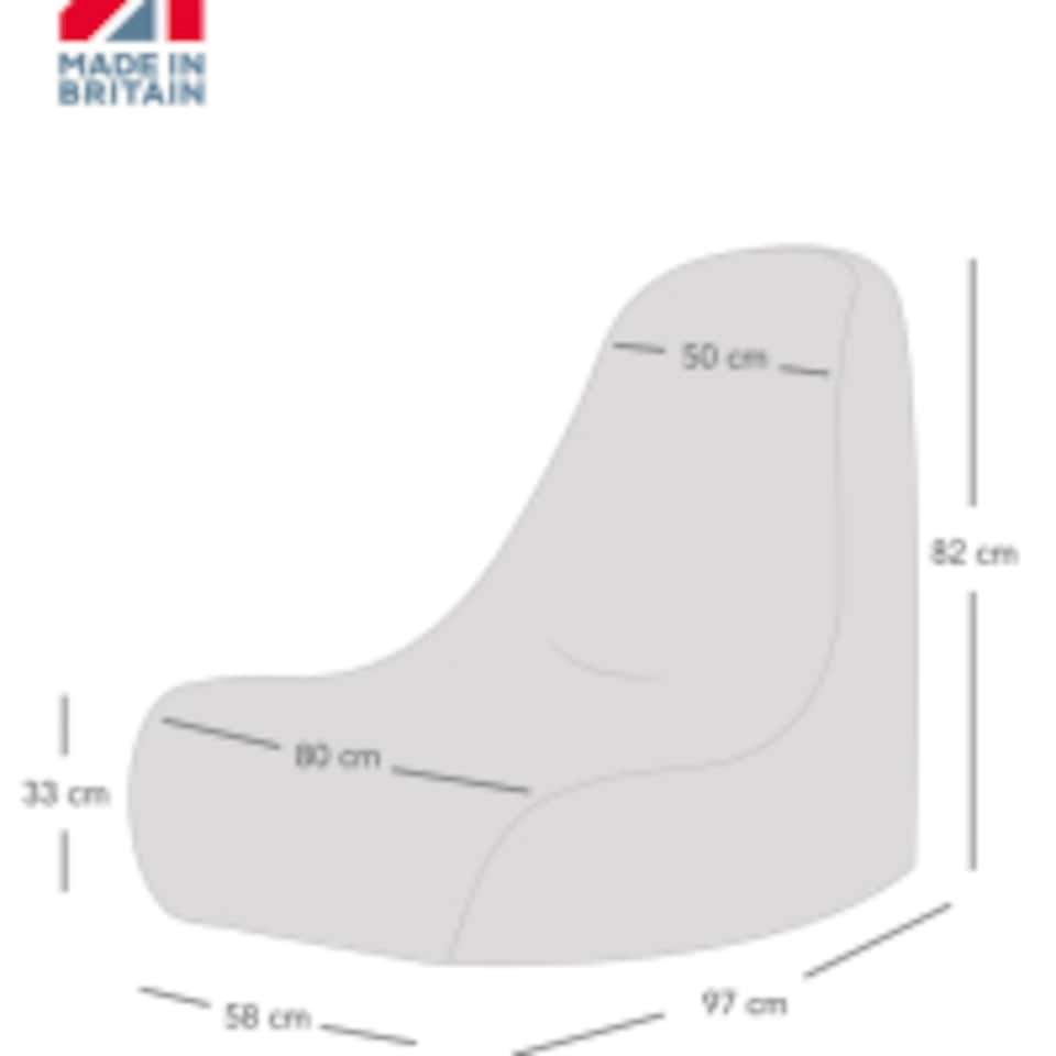 image 1 of rucomfy Indoor Or Outdoor Adults Water Resistant Beanbag Chair