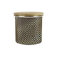 image 3 of Vintage Glamour Tea, Coffee & Sugar Large Kitchen Canisters - Set of 3