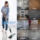 image 5 of Spray Mop with Washable Pads Floor Mop with Spray Swivel Head Wet and Dry Free Scraper