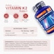 image 5 of Zipvit Vitamin K2 MK-7 200mcg, Heart & Bone Support, 180 Vegan Tablets, 6-Month Supply