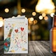 image 2 of Words 'n' Wishes Valentine’s Day Card for Husband, 23.5 x 16.5 cm, Multicoloured, UK-Made, FSC Certified
