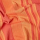 image 3 of Homescapes Cotton Morocco Striped Terracotta Throw - 225 x 255 cm | Orange