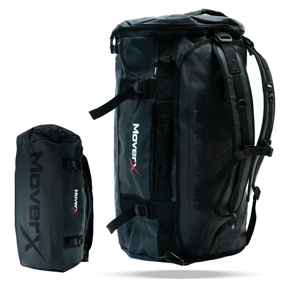 image 1 of MoverX 60L Heavy Duty Waterproof Rucksack Black