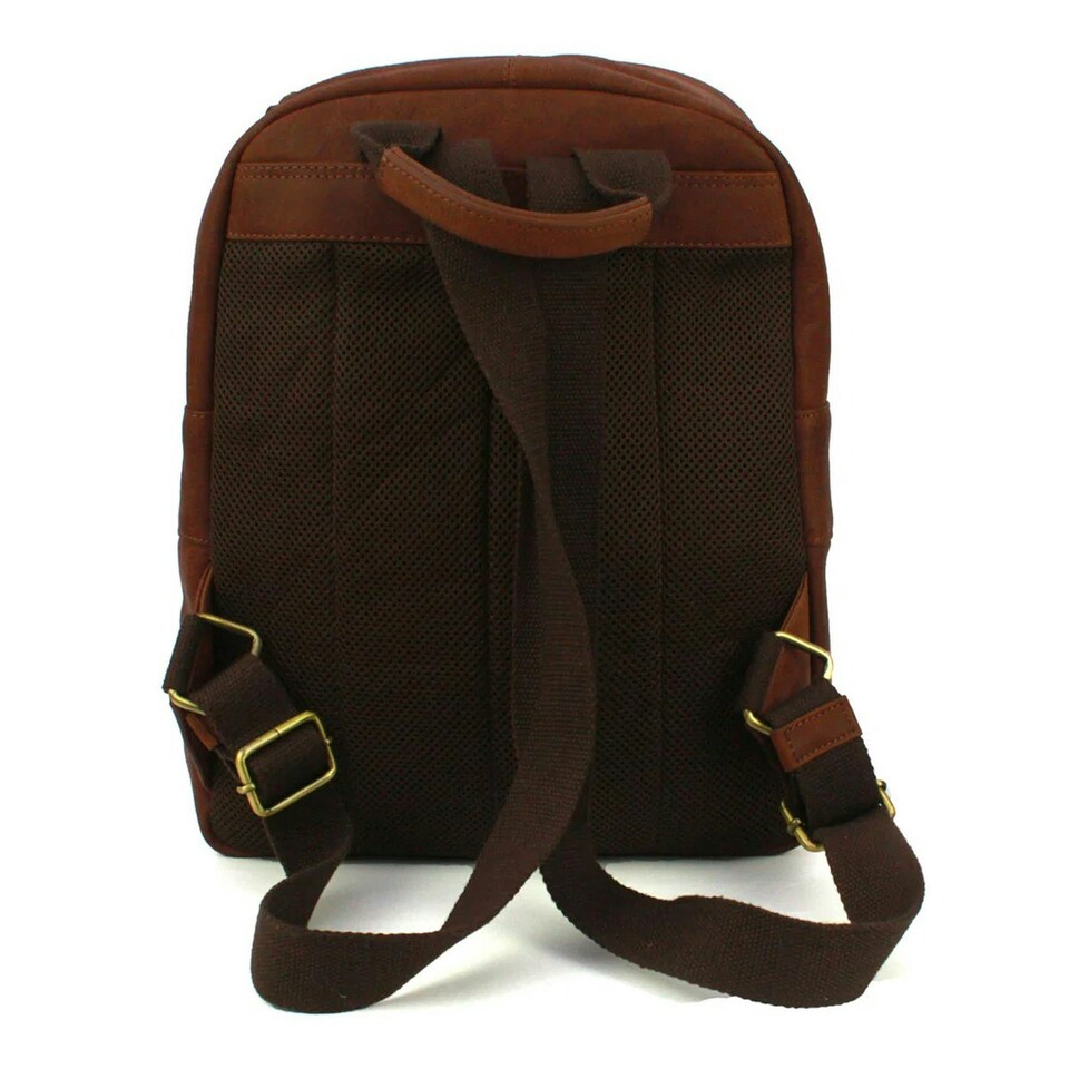 image 1 of Eastern Counties Leather Ross Distressed Leather Backpack - Tan - One Size