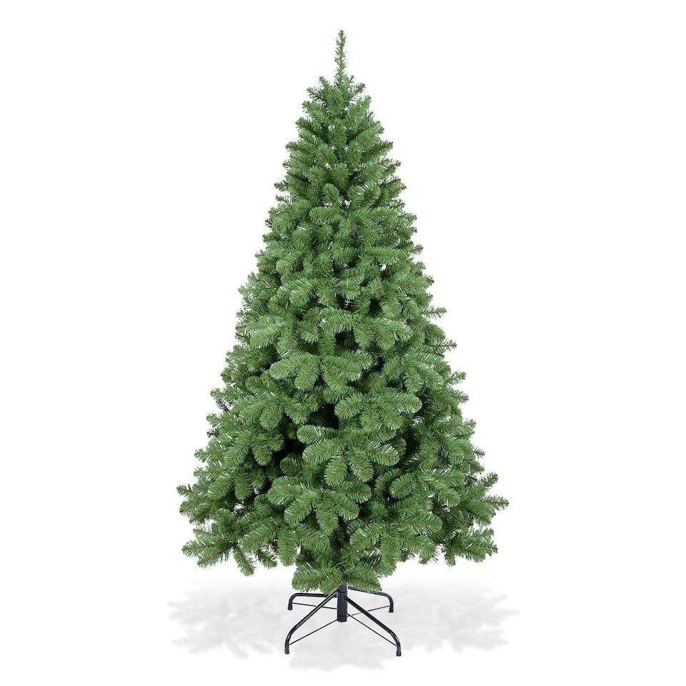 image 1 of 6FT Luxury Imperial Grand Fir Full Artificial Christmas Tree 1000 Branch Tips | Multi | 6ft