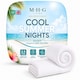 image 1 of Premium 2.5 Tog Summer Duvet Quilt - Lightweight Striped Microfibre, Breathable & Hypoallergenic