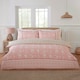 image 4 of Eleanor Floral Microfibre Reversible Duvet Cover Set with Pillowcase Blue | Double