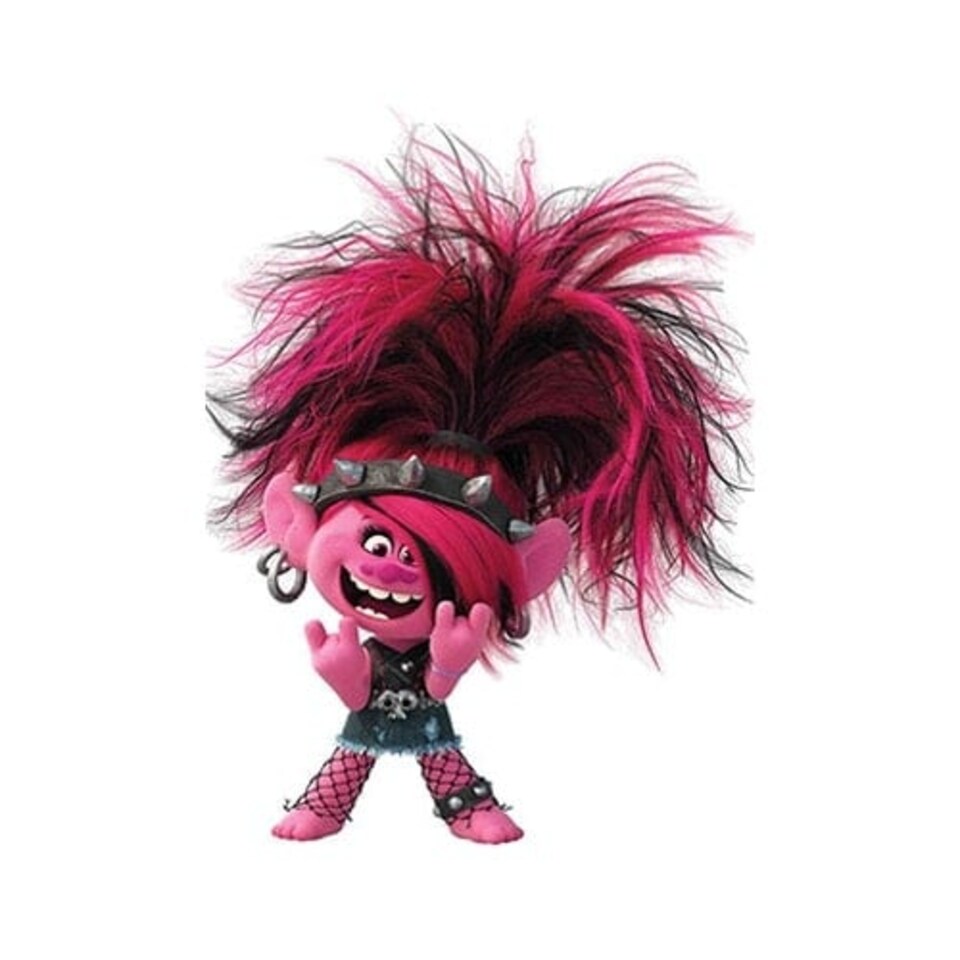 image 1 of Poppy Punk Trolls World Tour Star Mini Cardboard Cutout 94cm