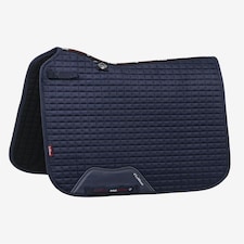 LeMieux Suede Dressage Square Blue | X-Large