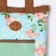 image 4 of Homescapes Kneeling Pad Cushion for Gardening, Rose Print