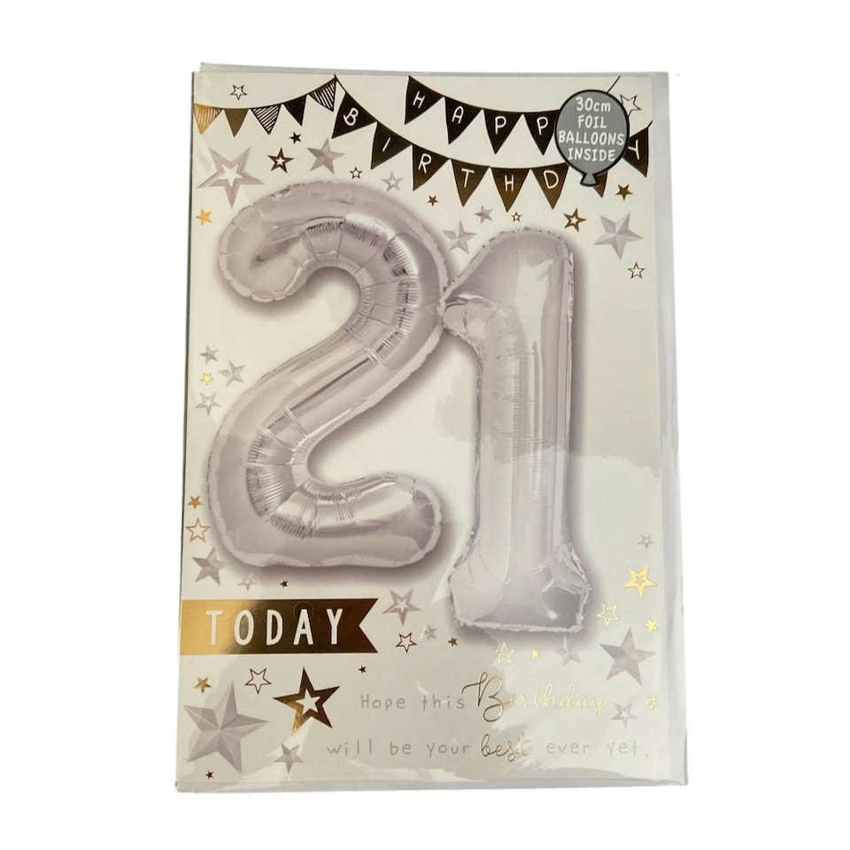 image 1 of 21 Today Balloon Boutique Greeting Card