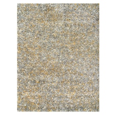 KUKOON Yellow Ochre Mottled Shaggy Living Room Area Rug 200cm x 290cm Yellow