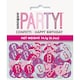 image 1 of Unique Party Glitz Foil Confetti - Pink - 13