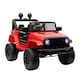image 1 of HOMCOM 12V Kids Electric Ride On Car Truck Off-road Toy W/ Remote Control Red