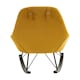 image 2 of Interiors by Premier Kolding Yellow Rocking Chair Yellow