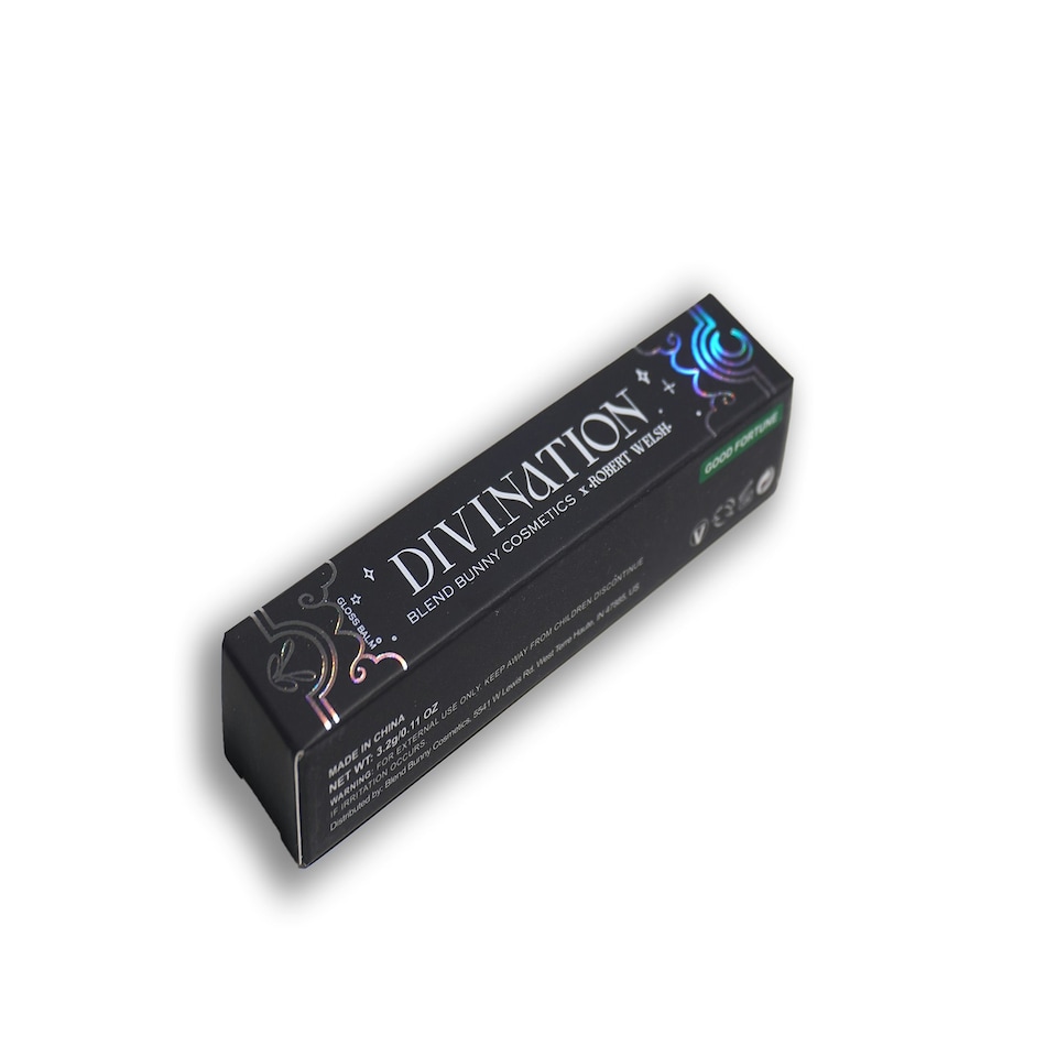 image 1 of Robert Welsh Divination Gloss Balm Good Fortune (Green) - Blend Bunny Cosmetics Multi