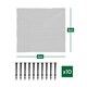 image 8 of Pisces 4 x 4m Pond Protection Netting with 10 Pegs