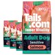 image 1 of Tails.com Inner Vitality Dry Dog Food Adult Sensitive Salmon 4 x 2kg