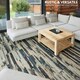 image 8 of NOVECRAFTO Self Adhesive Floor Planks | 36x5.98in (91.4x15.2cm) Each | Peel & Stick Vinyl Flooring | Stormwave Timber Design | Waterproof DIY Tiles Brown | 5 sqm
