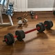 image 8 of HOMCOM 20kg Adjustable 2 IN 1 Barbell Dumbbells Weight Set for Body Fitness Black | Standard