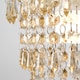 image 5 of ValueLights Decorative Gold Acrylic Ceiling Pendant Light Shade | Gold