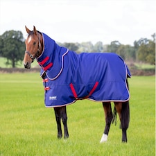 Shires Tempest Original 100 Turnout Rug & Neck Blue | Size: 6ft 6
Colour: Navy Blue