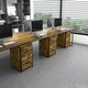 image 8 of Vinsetto 70cm Vertical Office Filing Cabinet w/ 2 Drawer, Hanging File Folder