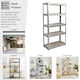 image 5 of Home Vida 5 Tier Garage Shelf Heavy Duty Boltless Shelving Storage Unit, Large, Galvanised