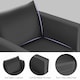 image 4 of COSTWAY Single Sofa Seat Upholstered Sofa Chair W/ Cushion Grey