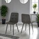 image 7 of Pair of Fenton Chairs Grey | Dark Grey