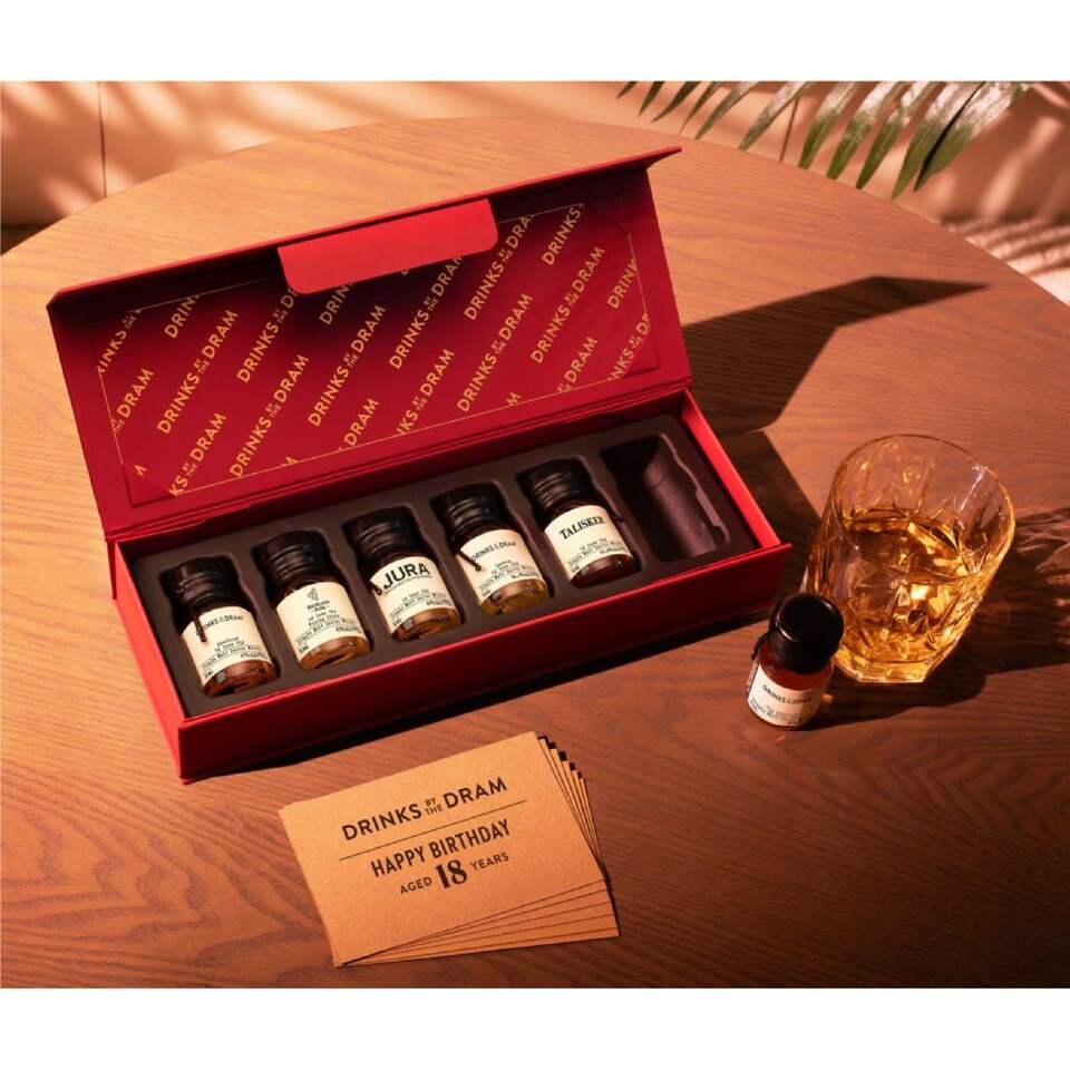 image 1 of 18 Year Old Whisky 6 Dram Tasting Set | Clear