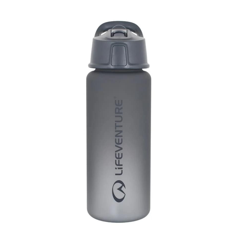 image 1 of Lifeventure Sports Tritan Pop-Up Straw Water Bottle Grey | 750ml