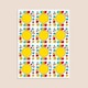 image 3 of Numbers Design 65mm Square Sticker sheet of 12
