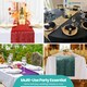 image 9 of Shimmer Sequin Table Runner, Overlay Sequin Table Linen - 11x108 Inch