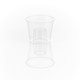 image 2 of Clear Plastic Non-Shatter Bomb Shot Glasses 200ml - Pack of 50