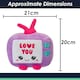 image 7 of TV Soft Toy Cute Plushie Huggable Cuddly Stuffed Toy Gift 20cm Purple