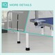image 8 of PawHut Foldable Dog Grooming Table Adjustable Arm 81x49x80 cm
