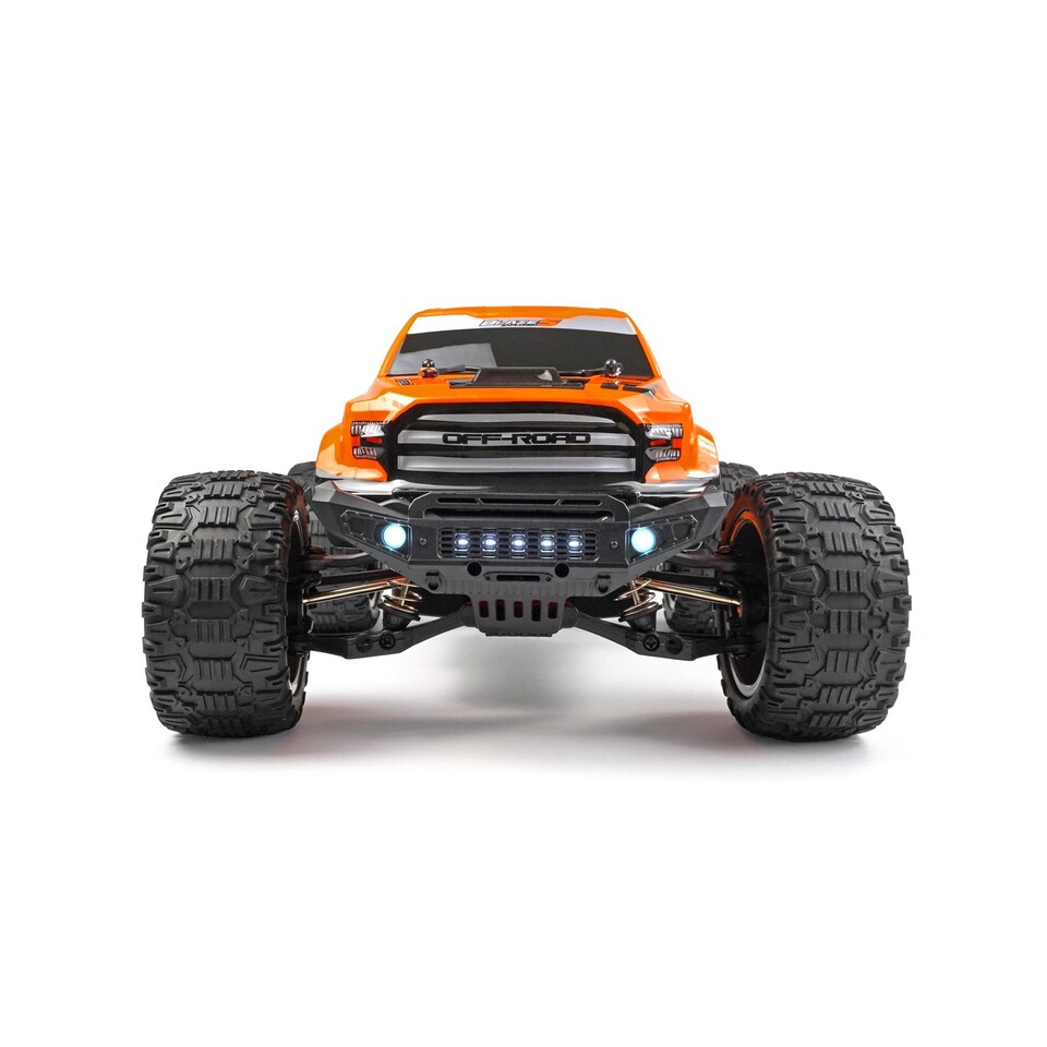 image 1 of RCG Racing 10-Series 1/10 Brushed Monster Truck Blaze - Orange
