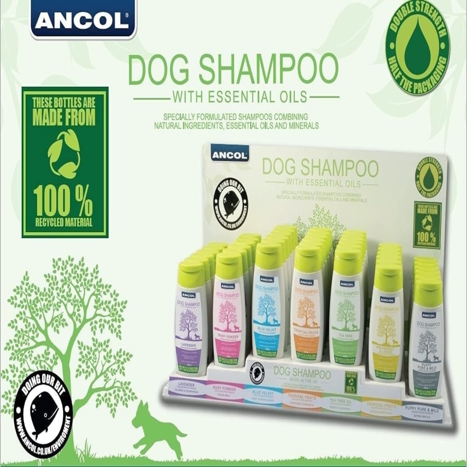 image 1 of Ancol Dog Shampoo Blue Velvet 200ml