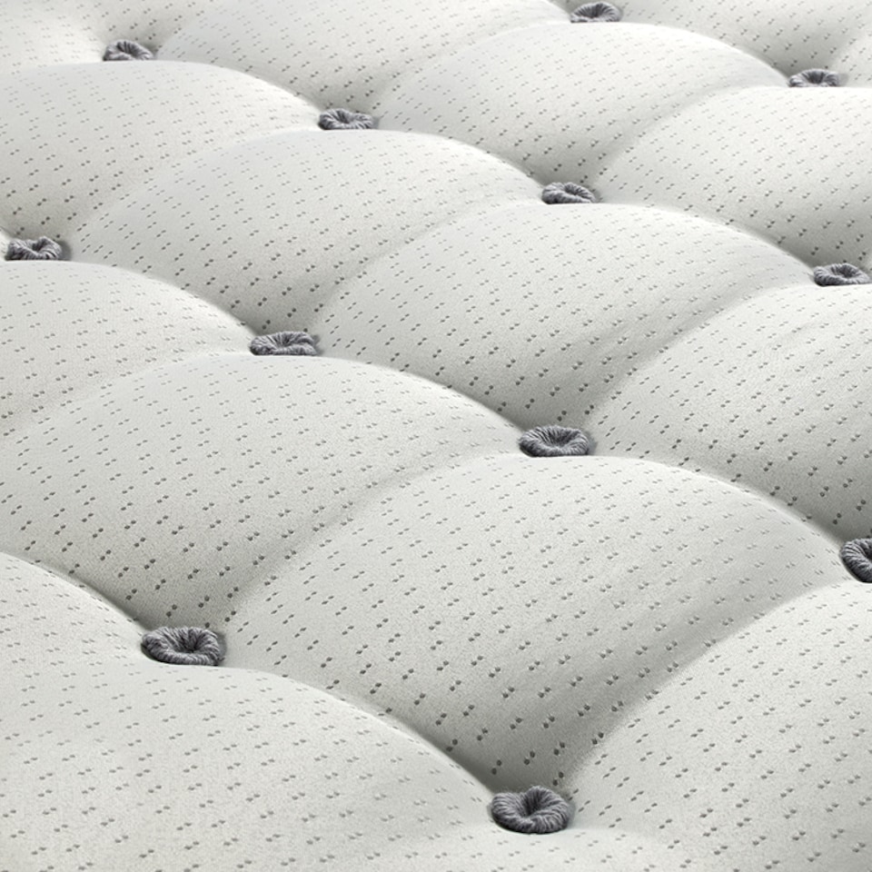 image 1 of Sareer Pocketo 1500 Pocket Sprung Memory Foam Mattress 4FT6 | Grey | Double