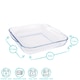 image 6 of Argon Tableware Square Glass Oven Dish - 30cm x 27.5cm | Clear | Clear | 30cm x 27.5cm