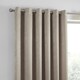image 2 of Fusion Strata Eyelet Curtains Natural
