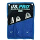 image 2 of Locking Pliers Grip Wrench Plier Mole Grips with Ribbed handles 3pc Set