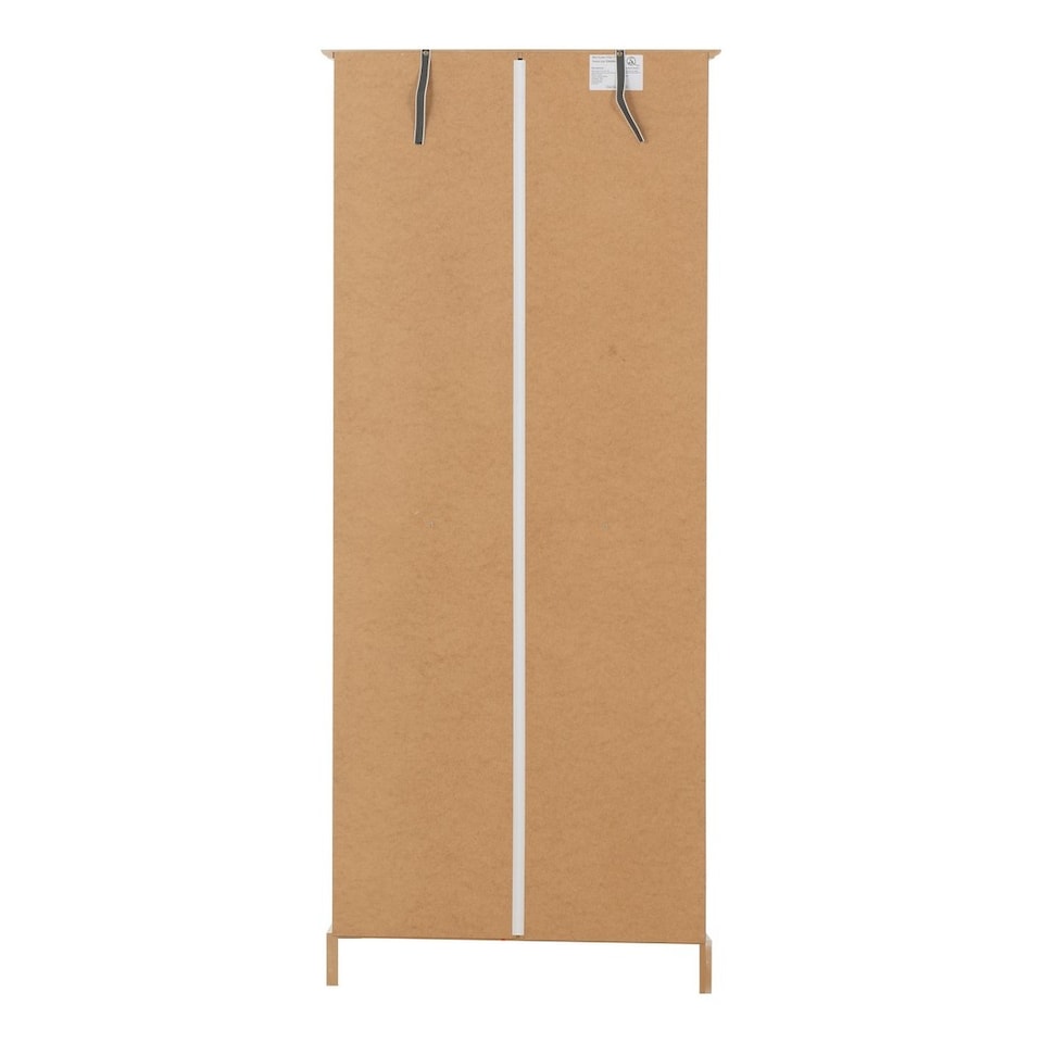 image 1 of Stratford 2 Door Wardrobe - L54 x W80 x H188 cm - White | White