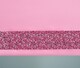 image 4 of FURNISHED Blackout Roller Blinds with Pink Glitter Trim Made to Measure | Pink | Pink | (W) 240cm x (L) 210cm