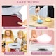 image 8 of HOMCOM Cotton Candy Maker Machine Gadgetry Electric Making Candy Floss Red