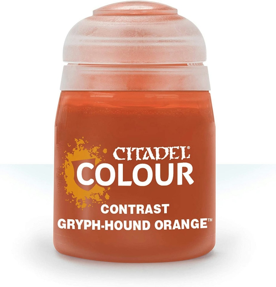 image 1 of Games Workshop Citadel Colour Contrast: Gryph-Hound Orange (18ml) Paint